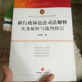 新行政诉讼法司法解释实务解析与裁判指引