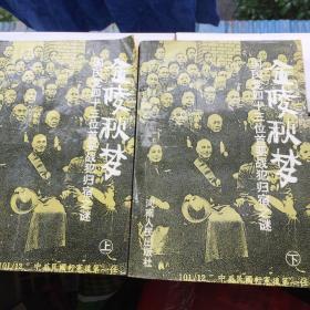 国民党四十三位首要战犯归宿之谜上下二册