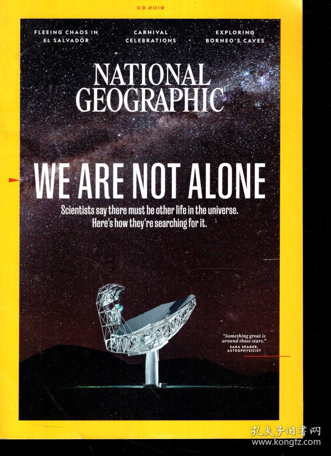 SPECIAL ISSUE.NATIONAL GEOGRAPHIC 2019年1期、2、3、4、5、6、 六册合售