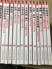 最高人民法院司法解释小文库丛书（全14册）