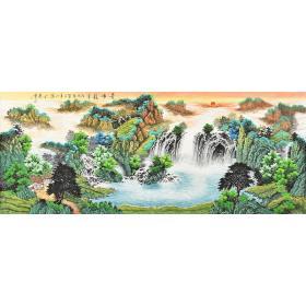 河北省美协会员 谷老师《奇峰竞秀》SS3338.
