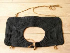 刺绣收藏150228-边疆早期手工制厚棉布垫肩