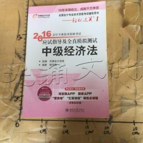 北大东奥·轻松过关1·2016年中级会计职称考试教材应试指导及全真模拟测试：经济法