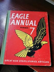1957年英文原版：Eagle Annual 第7辑——最棒的新漫画、故事、文章【大16开精装，含连环画、故事，大量插图】