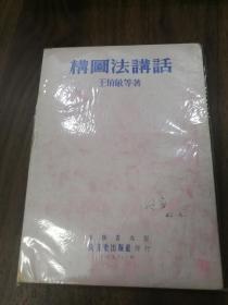 构图法讲话 53年一版一印王伯敏 梁济海签名本