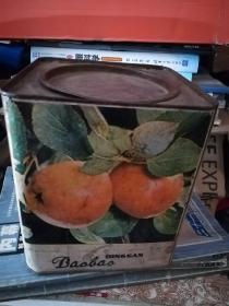 老民俗（七八十年代） 宝宝饼干铁盒