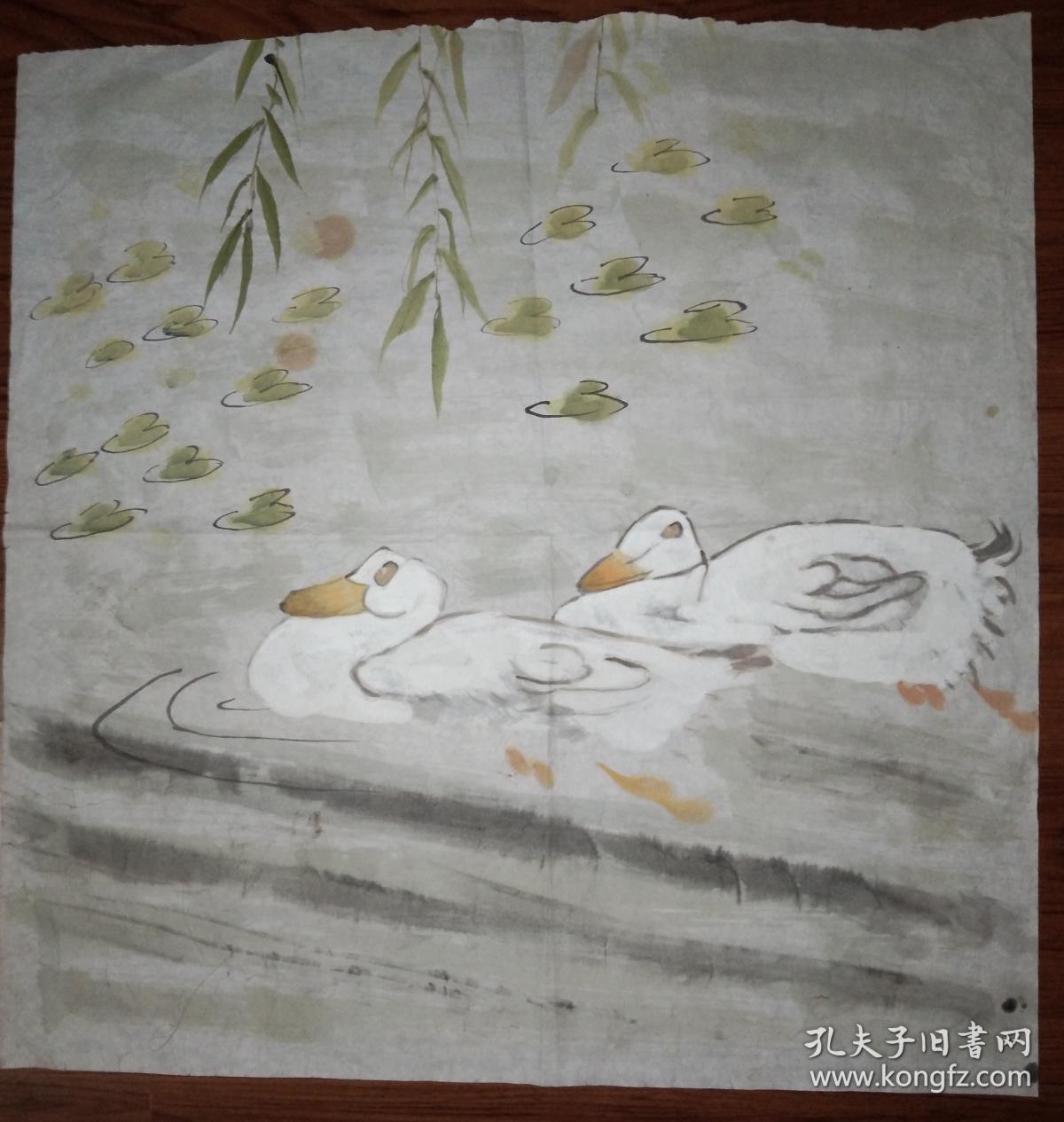 手绘真迹国画：无款20200602-10四尺斗方