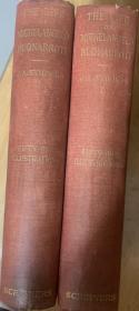 西蒙兹名著 米开朗基罗传 两卷全  布面精装  书脊烫金  波纹纸印刷  毛边本    1925年第二版  老版书