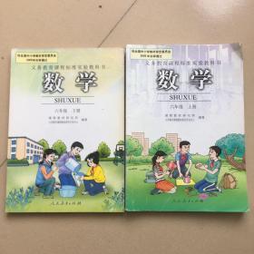 人教版小学数学六年级上下册全套两本 旧版