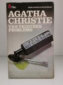 阿加莎·克里斯蒂：死亡草  The Thirteen Problems by Agatha Christie （Pan Books 1977年版）（英国推理小说）英文原版书