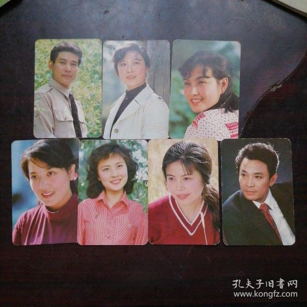 1984年月历片  7张