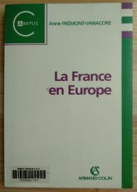 法文原版书 La France en Europe (French) Paperback