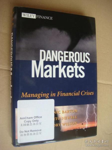 Dangerous Markets: Managing in Financial Crises [危险市场：金融风险时的管理]
