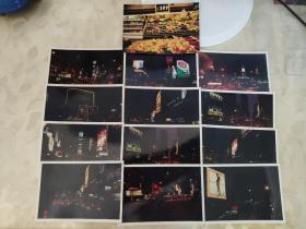 彩色照片： 外国城市夜景的彩色照片       共13张照片售     彩色照片箱3   00194