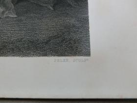 【百元包邮】《田园盛会》(A FETE CHAMPETRE)1856年 钢版画 源自《艺术日志》 纸张尺寸约32×22厘米(编号AJ0150)