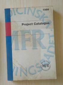 英文原版 Project Catalogue 1999