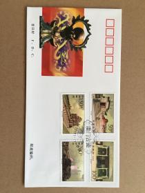 多图实拍保真1997-20 澳门古迹特种邮票总公司首日封
