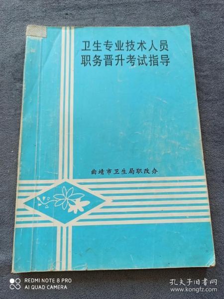 《卫生专业技术人员职务晋升考试指导》