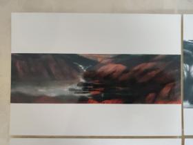 彩色照片：杜大江关于三峡的画作的彩色照片        共4张照片售     彩色照片箱3   00195