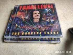 现货 US未拆 yanni _ Live The Concert Event H67