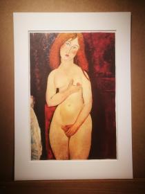 莫迪里阿尼(Modigliani) /《裸体》/1963年精印版 /限量编号:460/1000