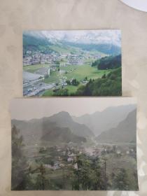 彩色照片：乡村的远景的彩色照片---横版         共2张照片售     彩色照片箱3   00197