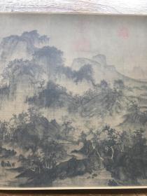 现货包邮【李成 茂林远岫图】二玄社1994年复制宋画山水长卷 辽宁省博物馆藏 装饰临摹研究馈赠佳品