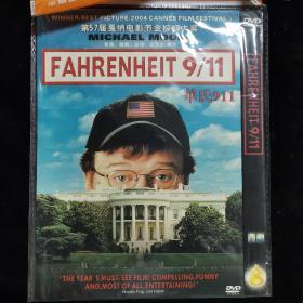 影视光盘278【华氏911】一张DVD简装