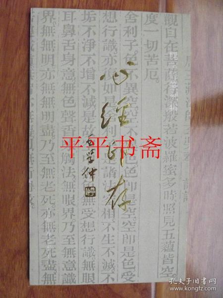 魏学峰篆刻辑：心经印存（小16开）