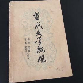 当代文学概观 余树森 张钟 汪景寿 1980