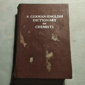 A GERMAN-ENGLISH DICTIONARY FOR CHEMISTS