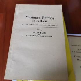 Maximum Entropy in Action  -A COLLECTION OF EXPOSITORY ESSAYS  影印