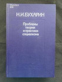 社会主义理论和实践问题 ，布哈林著，少见的俄文原版