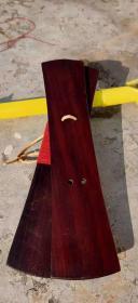 清代
民间乐器，响板
老红木，一套完整全品
规格:27#7
包老保真。