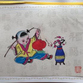 绵竹年画：闹春