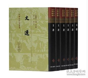 文选(全六册)(精)(中国古典文学丛书）