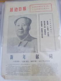 延边日报1973年1月1日