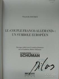 法文原版书 Le couple Franco-Allemand : Un symbole Européen (Français) Broché – 14 septembre 2017 de Chrystelle Nourry  (Auteur)