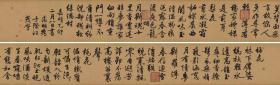 《咏花诗卷》明 文徵明