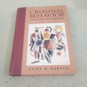 CRIMINAL BEHAVIOR A Psychosocial Approach FIFTH EDITION