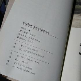 小品探幽徐树文书法作品集