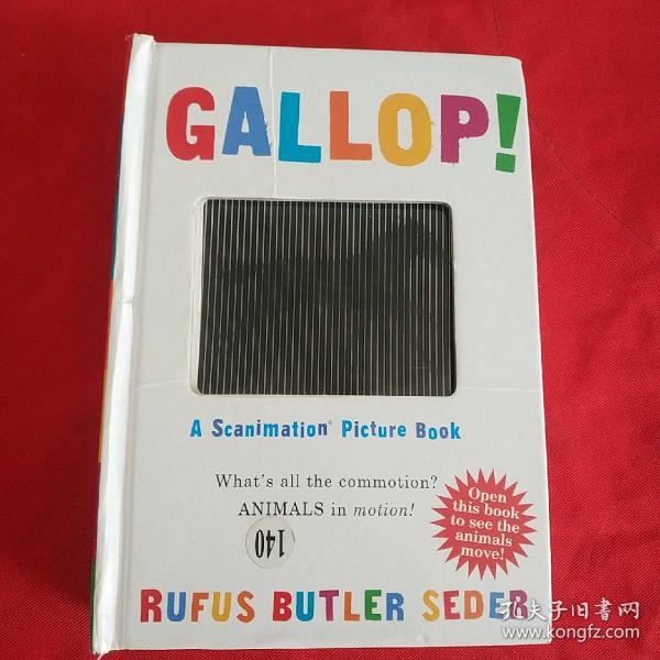 A Scanimation Book: Gallop! 神奇动画书：奔跑 