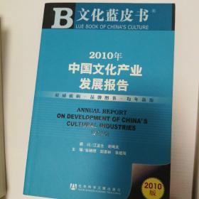 2010年中国文化产业发展报告（2010版）