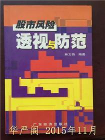 股市風(fēng)險(xiǎn)透視與防范/林文俏