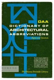 Dictionary of Architectural Abbreviations, Signs, and Symbols 英文原版-《建筑缩略语、标志和符号词典》