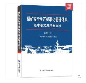 2020年煤矿安全生产标准化管理体系基本要求及评分方法（试行）应急管理出版社