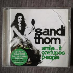 Smile...It Confuses People-艺人：Sandi Thom-风格：民谣摇滚-欧美正版CD