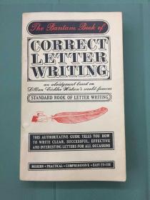 THE BANTAM BOOK OF CORRECT LETTER WRITING【书信的正确写法】（有秦岩签字钤印）