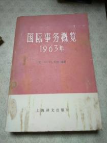 国际事务概览（1963年）