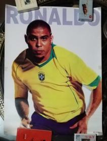 足球明星海报：罗纳尔多（巴西国家队）2004